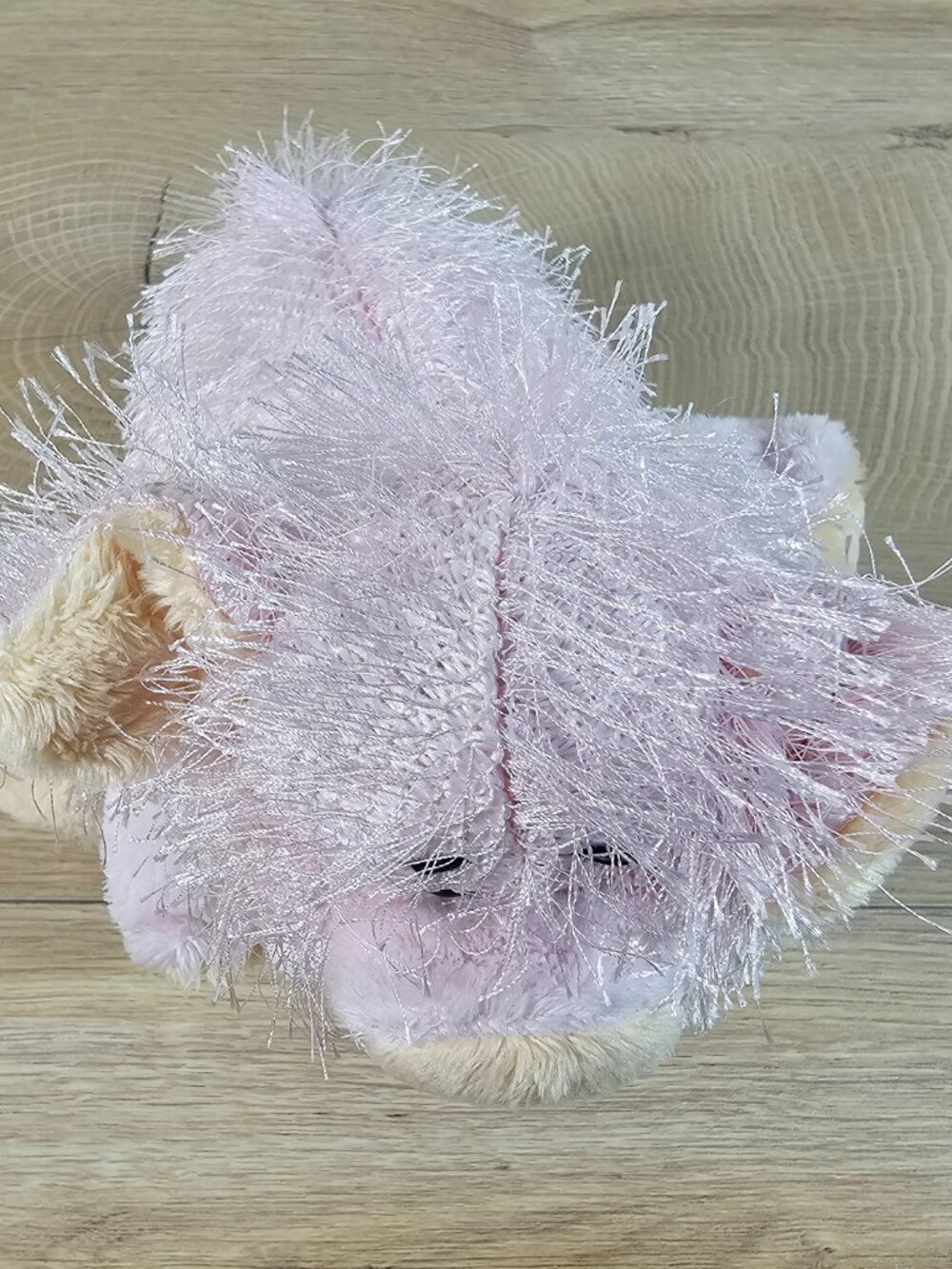 GANZ Webkinz Pig Beanbag Plush Toy Pink Shaggy WITH CODE HM002 8" - Picture 3 of 10